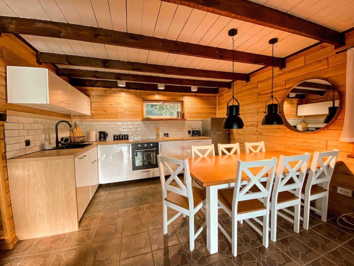 Rajska Cisza - Caloroczny Prywatny Domek W Lesie Nad Jeziorem - Sauna I Balia Krąg Exterior foto