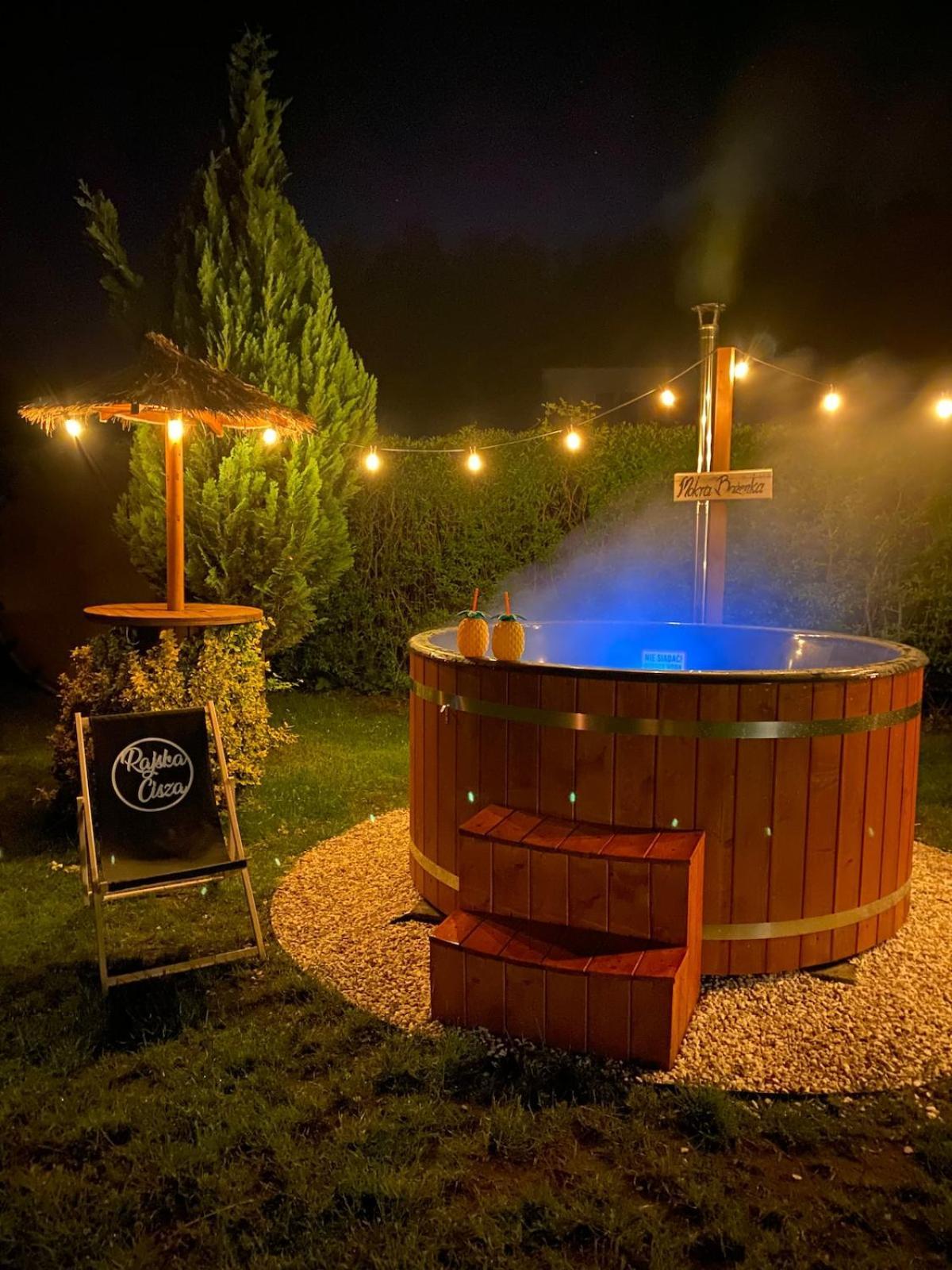 Rajska Cisza - Caloroczny Prywatny Domek W Lesie Nad Jeziorem - Sauna I Balia Krąg Exterior foto