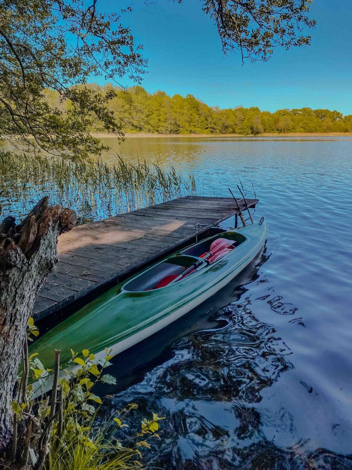 Rajska Cisza - Caloroczny Prywatny Domek W Lesie Nad Jeziorem - Sauna I Balia Krąg Exterior foto